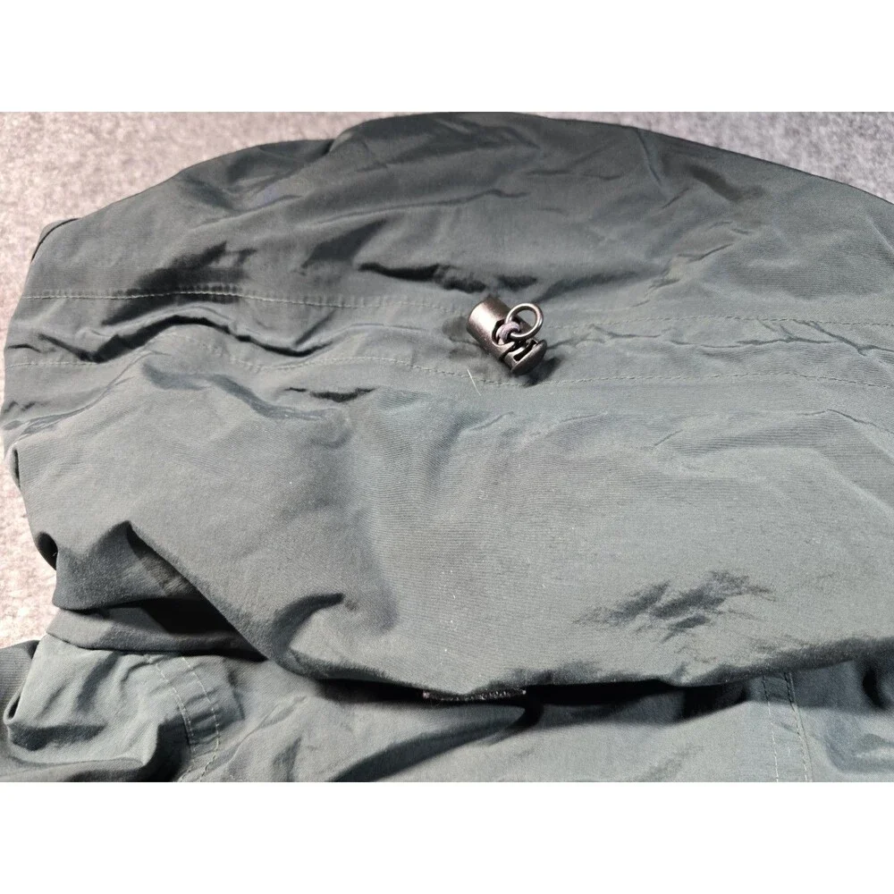 HELLY HANSEN Mens Large Waterproof HELLY-TECH Green Hooded Parka